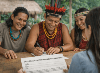 Declaração de pertencimento indígena